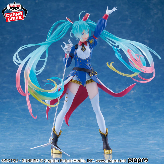 Hatsune Miku - BANPRESTO EVOLVE Gundam 45th Anniversary x Hatsune Miku Collaborative Figure