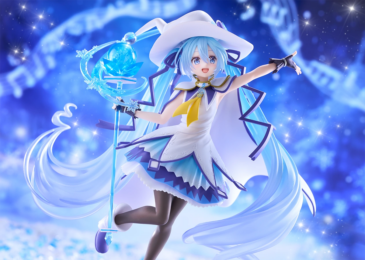 Hatsune Miku - AMP+ Snow Miku ALL-STARS Figure (2014 Ver.)