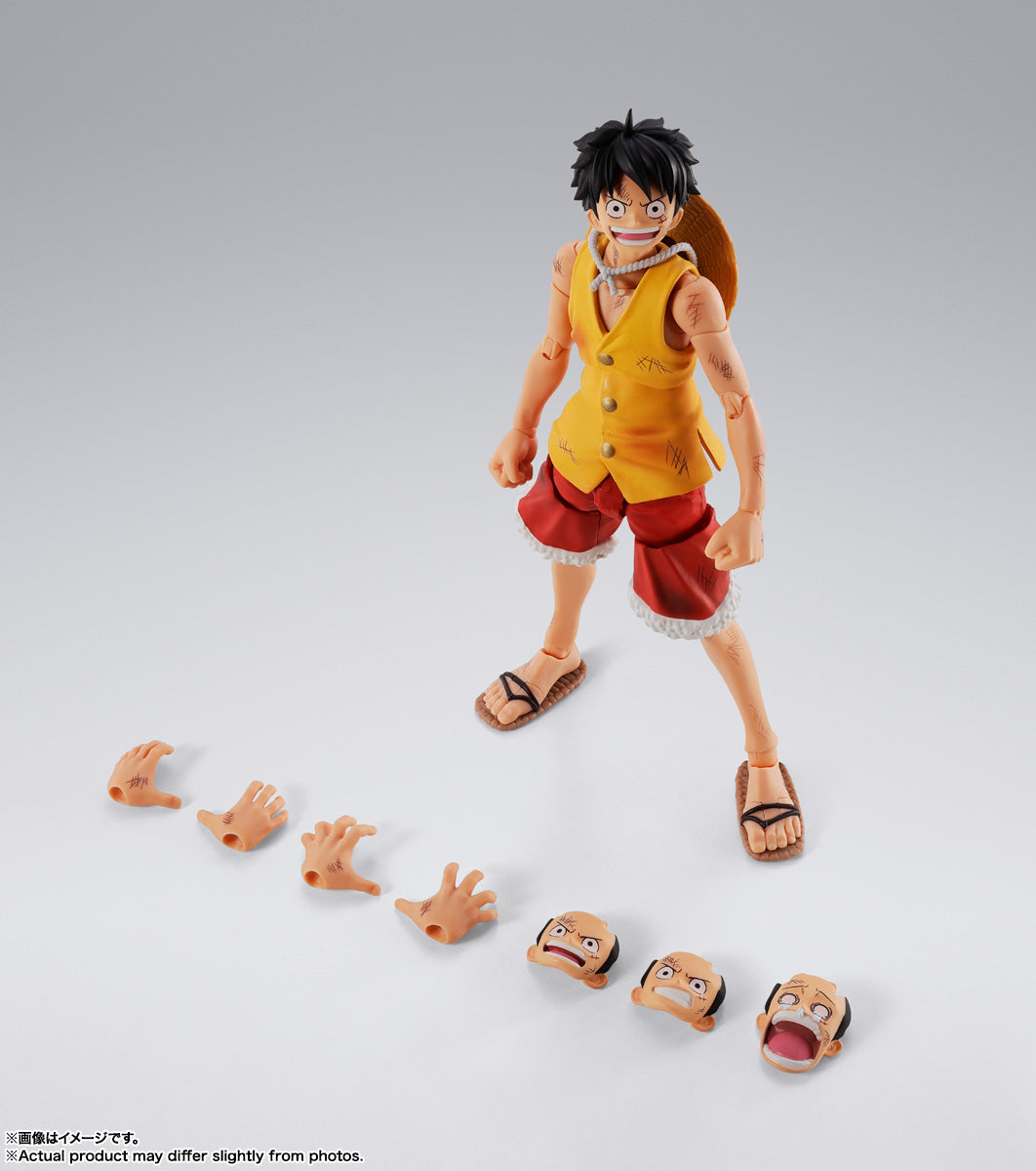 One Piece - S.H.Figuarts Luffy (Marineford Ver.)