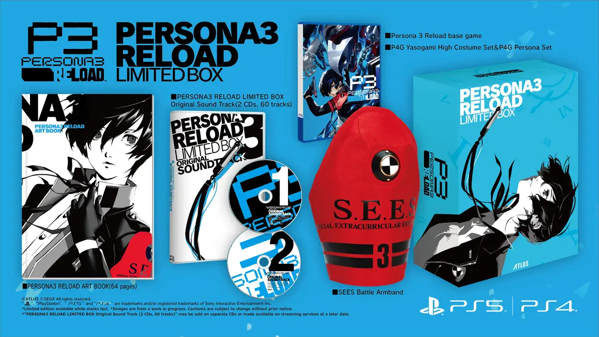 PERSONA 3 RELOAD LIMITED BOX