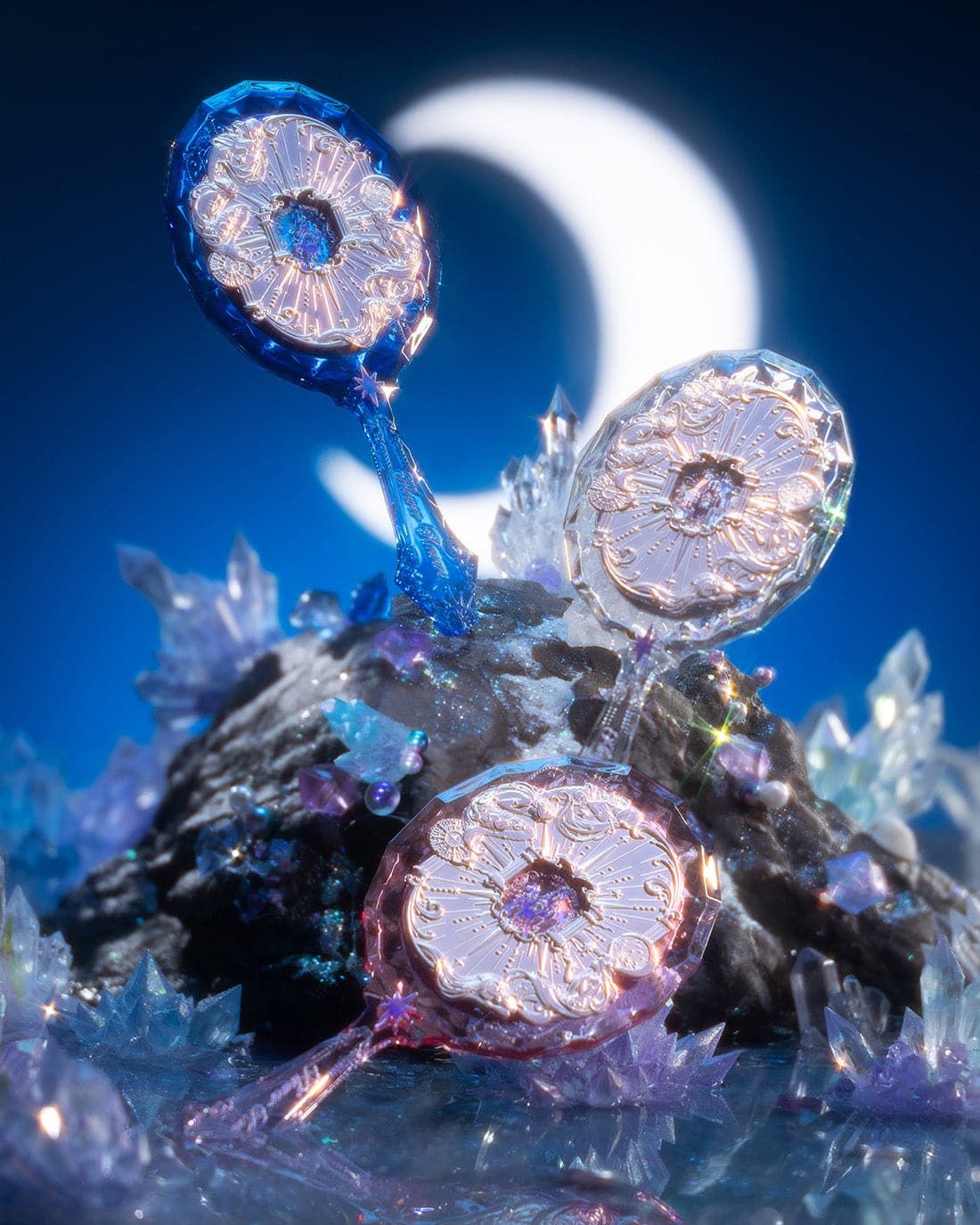 Flower Knows - Moon Light Mermaid Set (45 Items)