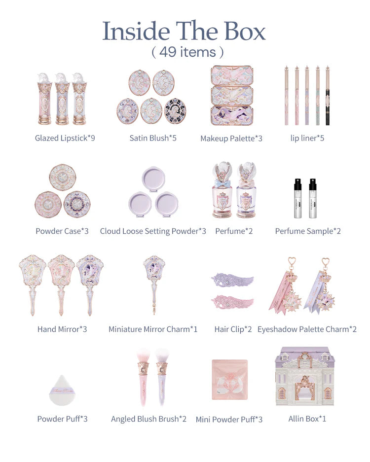 Flower Knows - Knight Unicorn Set (49 Items)