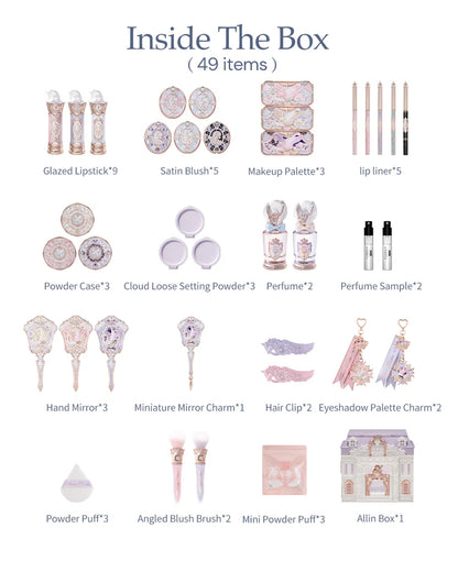 Flower Knows - Knight Unicorn Set (49 Items)