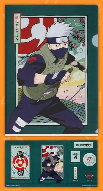 Naruto Shippuden -ICHIBANKUJI "Top99" Kakashi Hatake Filecover & Stickers F
