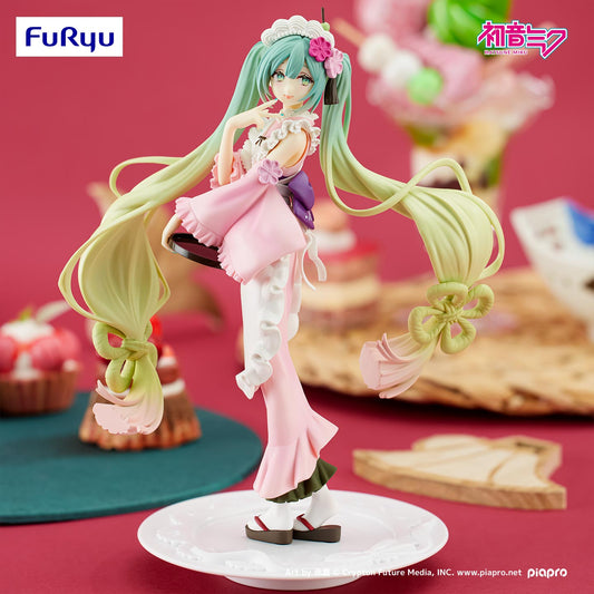 Hatsune Miku - Exc∞d Creative SweetSweets Matcha Parfait Sakura Miku Figure
