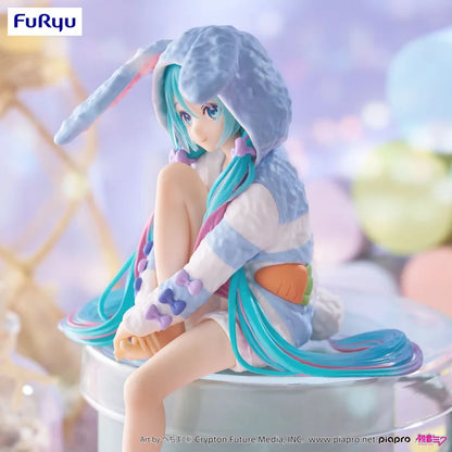 Hatsune Miku - Noodle Stopper Rabbit Ear Hood Pajama (Blue Color Ver.)