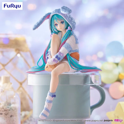Hatsune Miku - Noodle Stopper Rabbit Ear Hood Pajama (Blue Color Ver.)