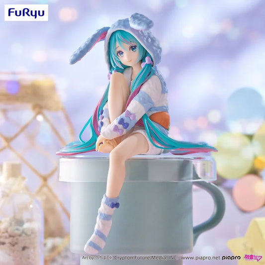 Hatsune Miku - Noodle Stopper Rabbit Ear Hood Pajama (Blue Color Ver.)