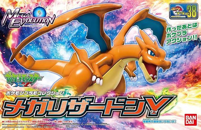 Pokémon - Mega Charizard Y 38 Model Kit