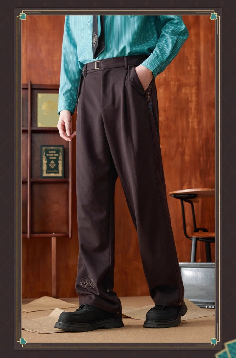 Honkai: Star Rail - miHoYo Aventurine Embroidered Pants