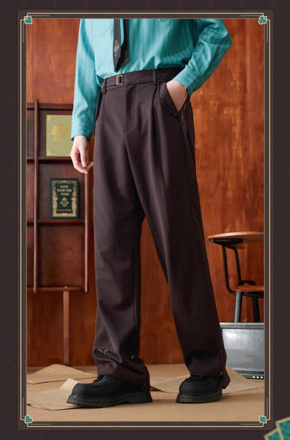 Honkai: Star Rail - miHoYo Aventurine Embroidered Pants