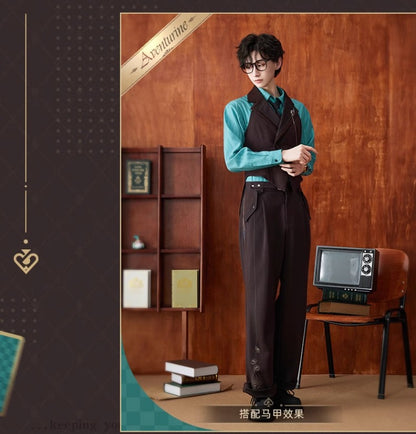 Honkai: Star Rail - miHoYo Aventurine Embroidered Pants