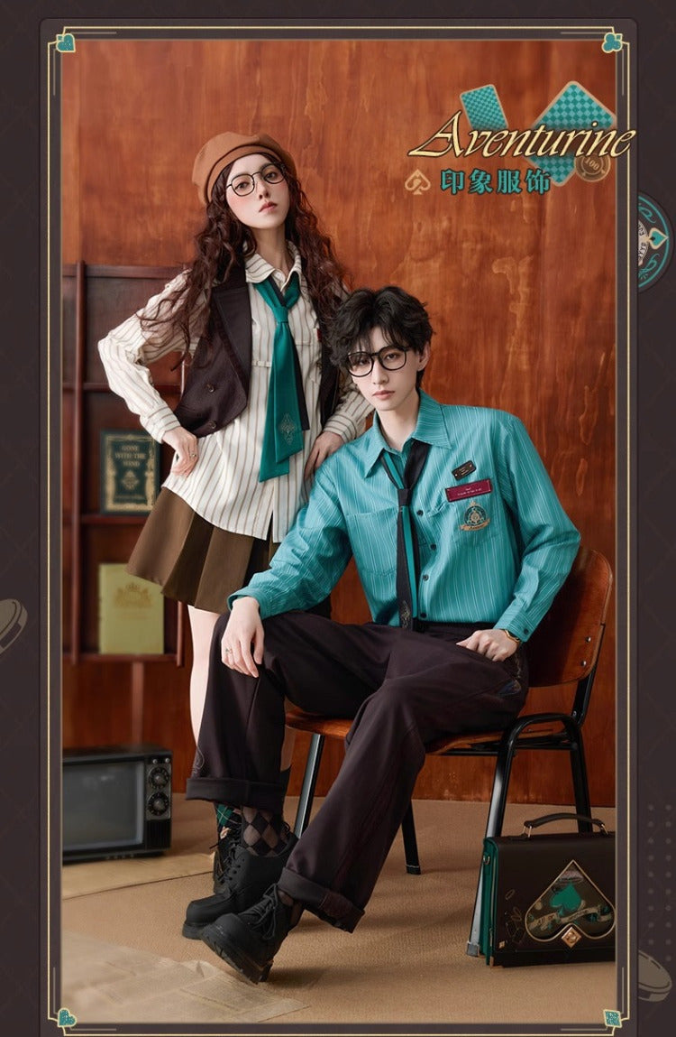 Honkai: Star Rail - miHoYo Aventurine Embroidered Pants