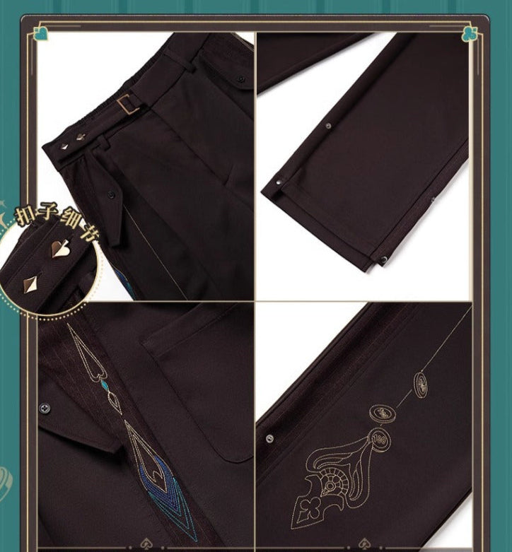 Honkai: Star Rail - miHoYo Aventurine Embroidered Pants