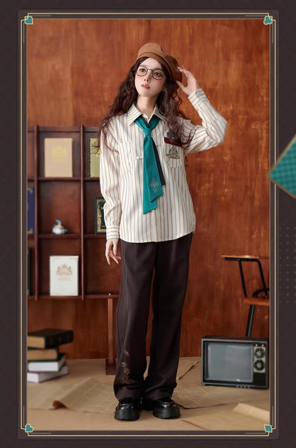 Honkai: Star Rail - miHoYo Aventurine Embroidered Pants