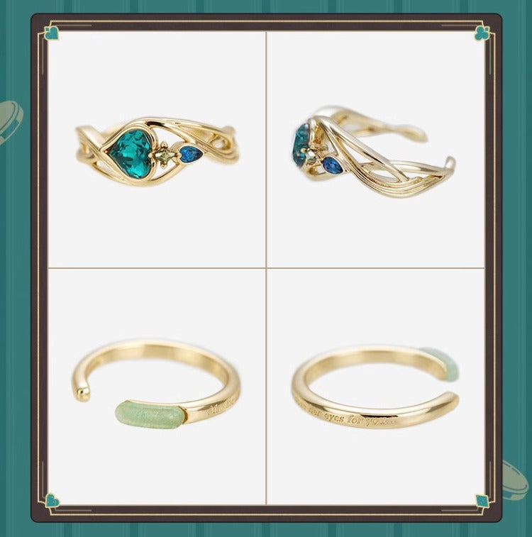 Honkai: Star Rail - miHoYo Aventurine Ring Set