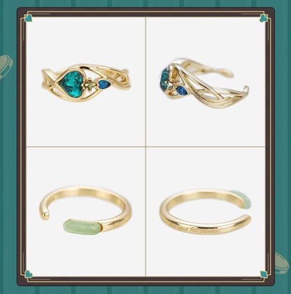 Honkai: Star Rail - miHoYo Aventurine Ring Set