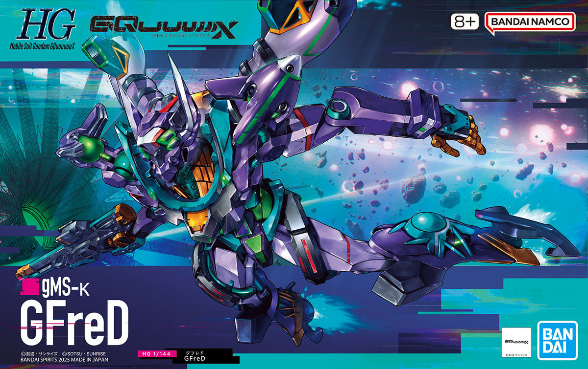 Gundam - HG 1/144 GFreD Mobile Suit Gundam GQuuuuuuX