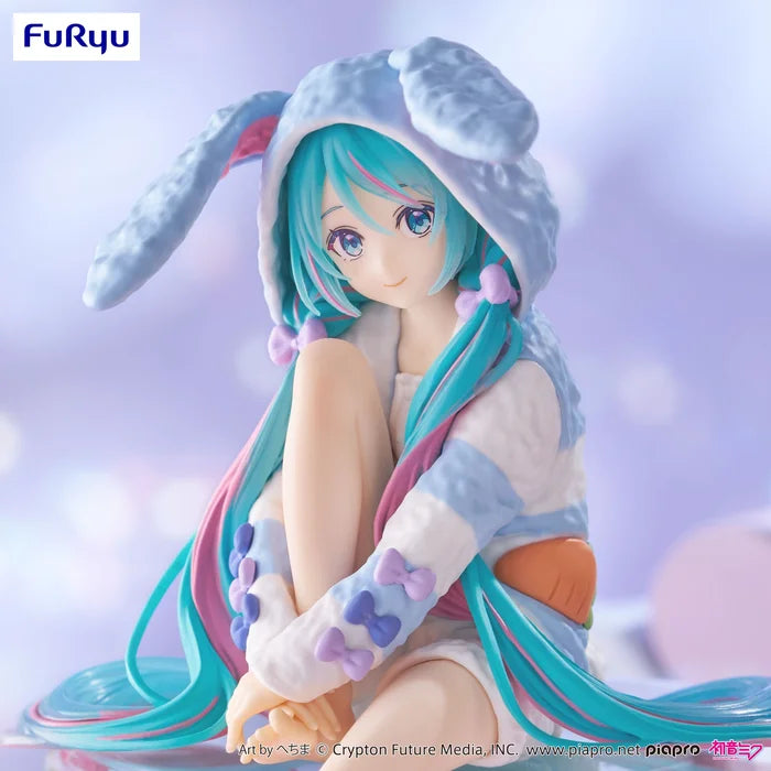 Hatsune Miku - Noodle Stopper Rabbit Ear Hood Pajama (Blue Color Ver.)