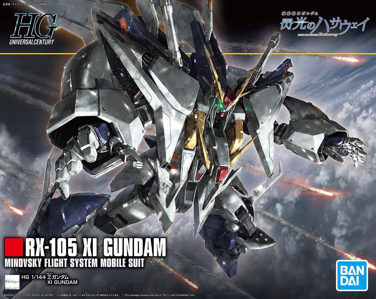 Gundam - 1/144 HGUC RX-105 Ξ Gundam "Hathaway's Flash"