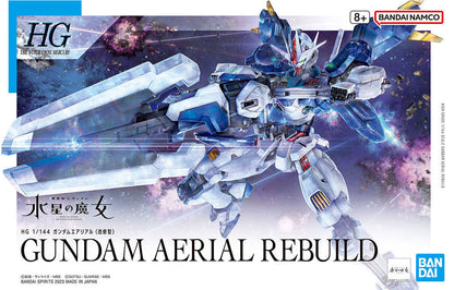 GUNDAM - HG 1/144 Gundam Aerial Rebuild (Mobile Suit Gundam: The Witch From Mercury)