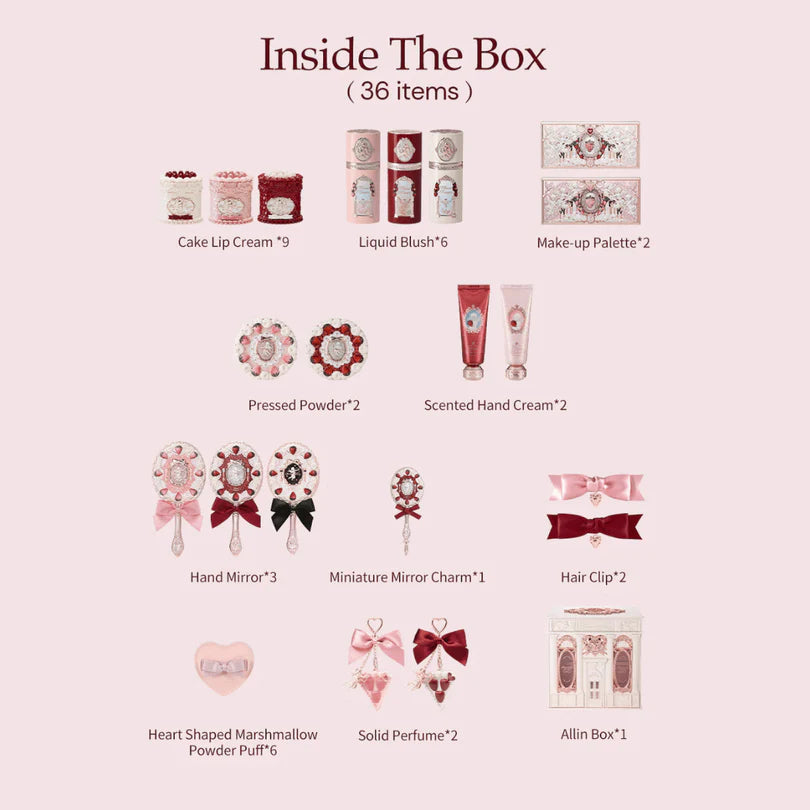 Flower Knows - Strawberry Cupid Set (36 Items)