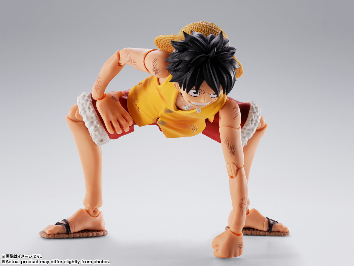 One Piece - S.H.Figuarts Luffy (Marineford Ver.)