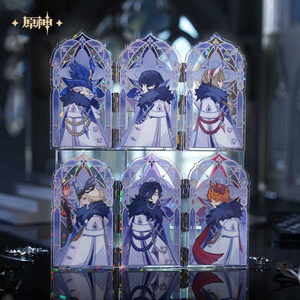Genshin Impact - Fatui Frostmark and Flame Acrylic Stand (Blind Pack Single Pack)