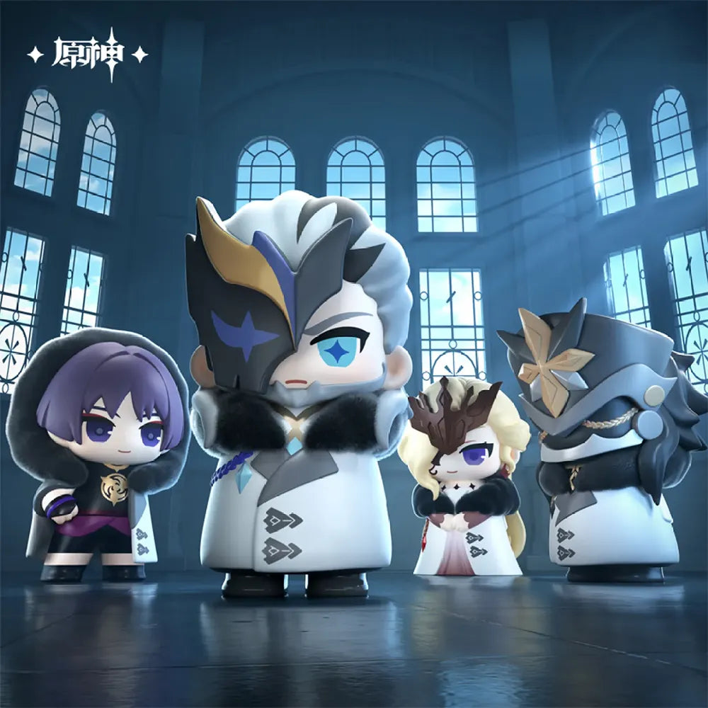 Genshin Impact Fatui Harbinger Chibi Figure Blind Box (Single)