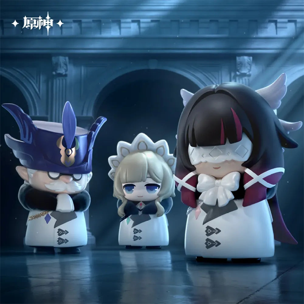 Genshin Impact Fatui Harbinger Chibi Figure Blind Box (Single)