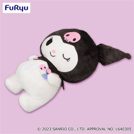 Kuromi - Sanrio FuRyu  Manpuku! Napping Super BIG DX Plush