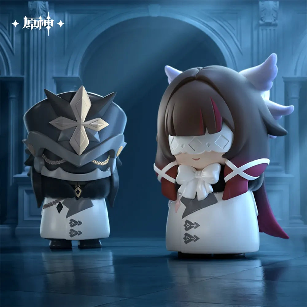 Genshin Impact Fatui Harbinger Chibi Figure Blind Box (Single)