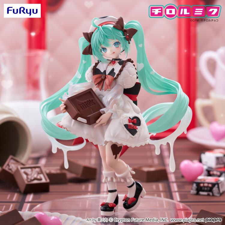 Hatsune Miku - TIROL CHOCO Trio-Try-iT Figure – Milk Ver.
