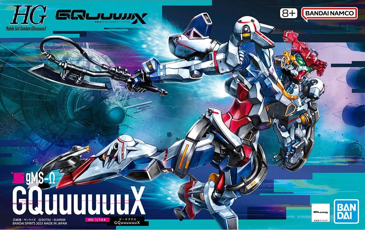 GUNDAM - HG 1/144 Mobile Suit Gundam GQuuuuuuX
